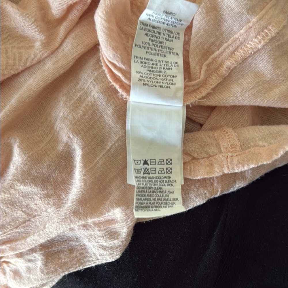 Lucky Brand Peach Blouse - Picture 6 of 6
